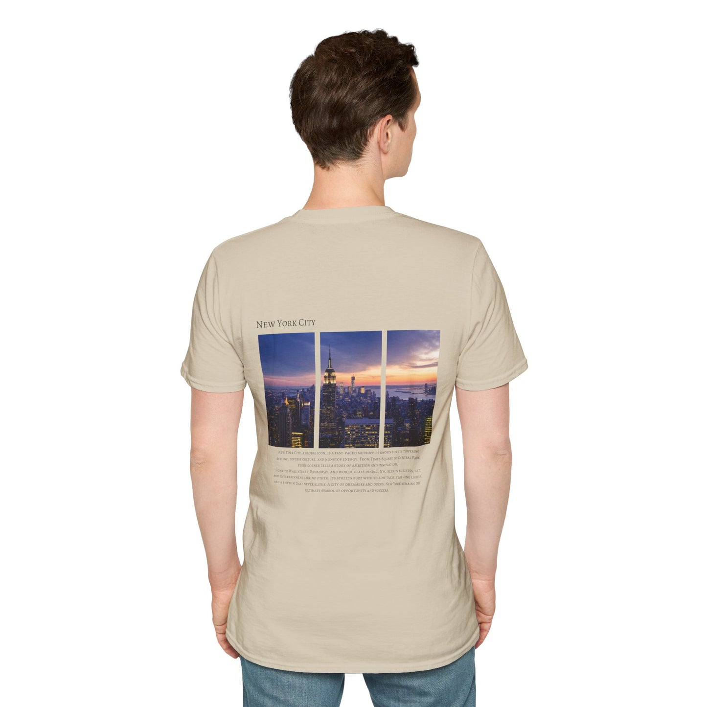 New York Skyline Tee - Apollo Clothes