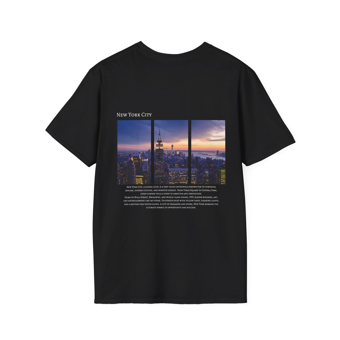 New York Skyline Tee - Apollo Clothes