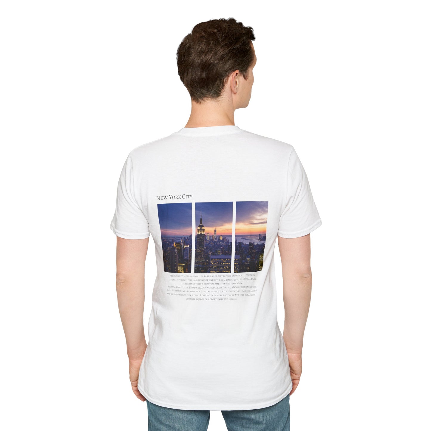 New York Skyline Tee - Apollo Clothes
