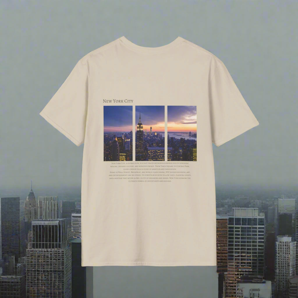 New York Skyline Tee - Apollo Clothes